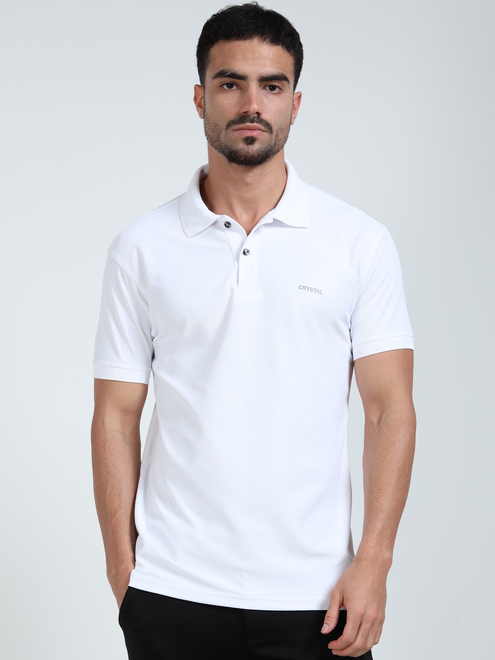 DK 01 polo t-shirt-White