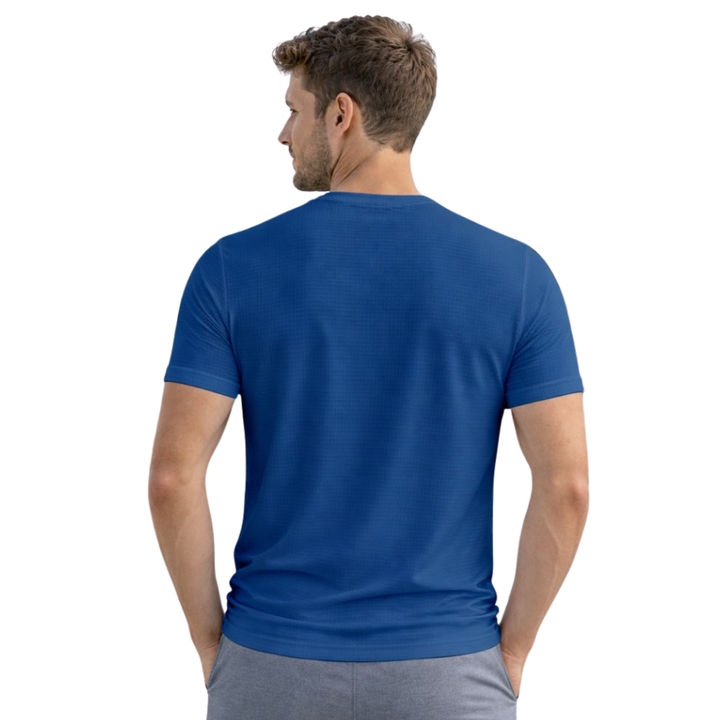 Driknit DK 05 Men’s Dry Knit Gym T-Shirt  3 Pcs Pack– Wrinkle Free, Sweat Absorbent, Quick Dry | Running, Training & Workout Tee -(Turquoise Blue , Olive Green , Pine Green)