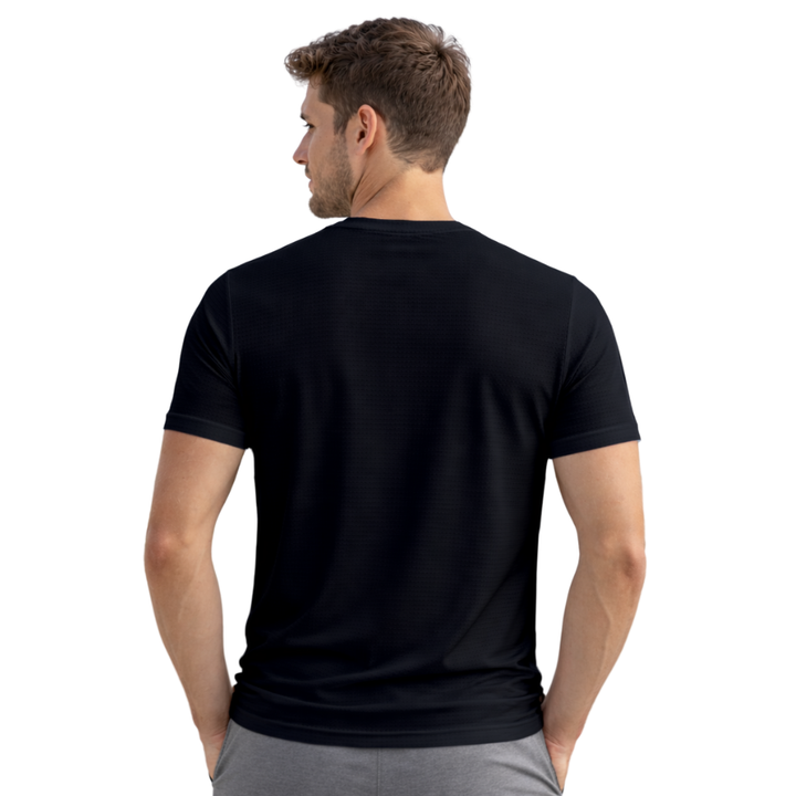 Driknit DK 05 Men’s Dry Knit Gym T-Shirt  3 Pcs Pack– Wrinkle Free, Sweat Absorbent, Quick Dry | Running, Training & Workout Tee -( Black , Maroon , Olive Green)