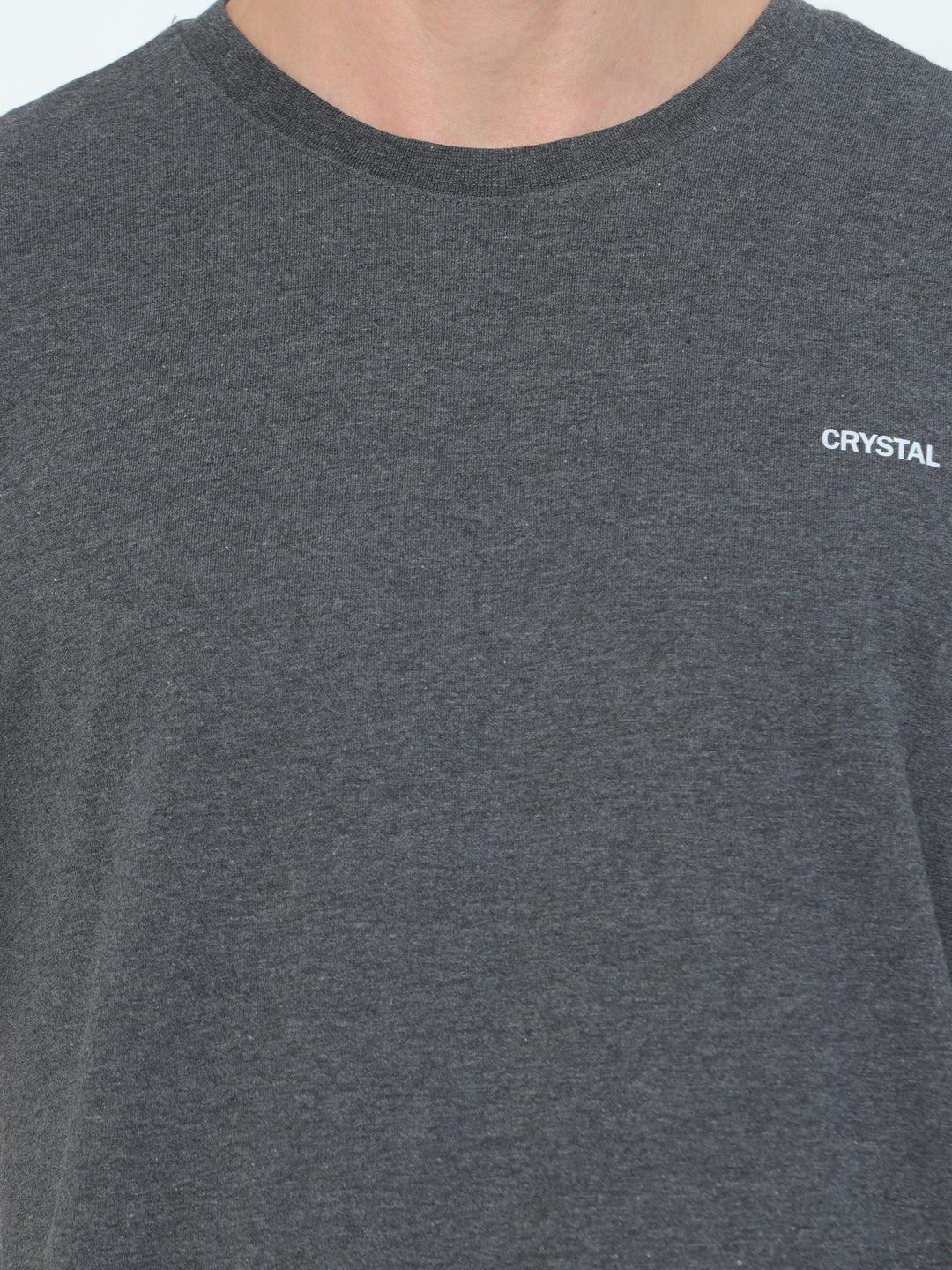 BU 07 Crew T-Shirt - Charcoal Melange