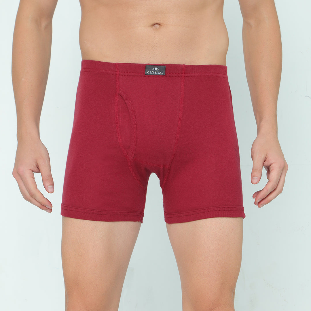 Silver Trunk - Maroon