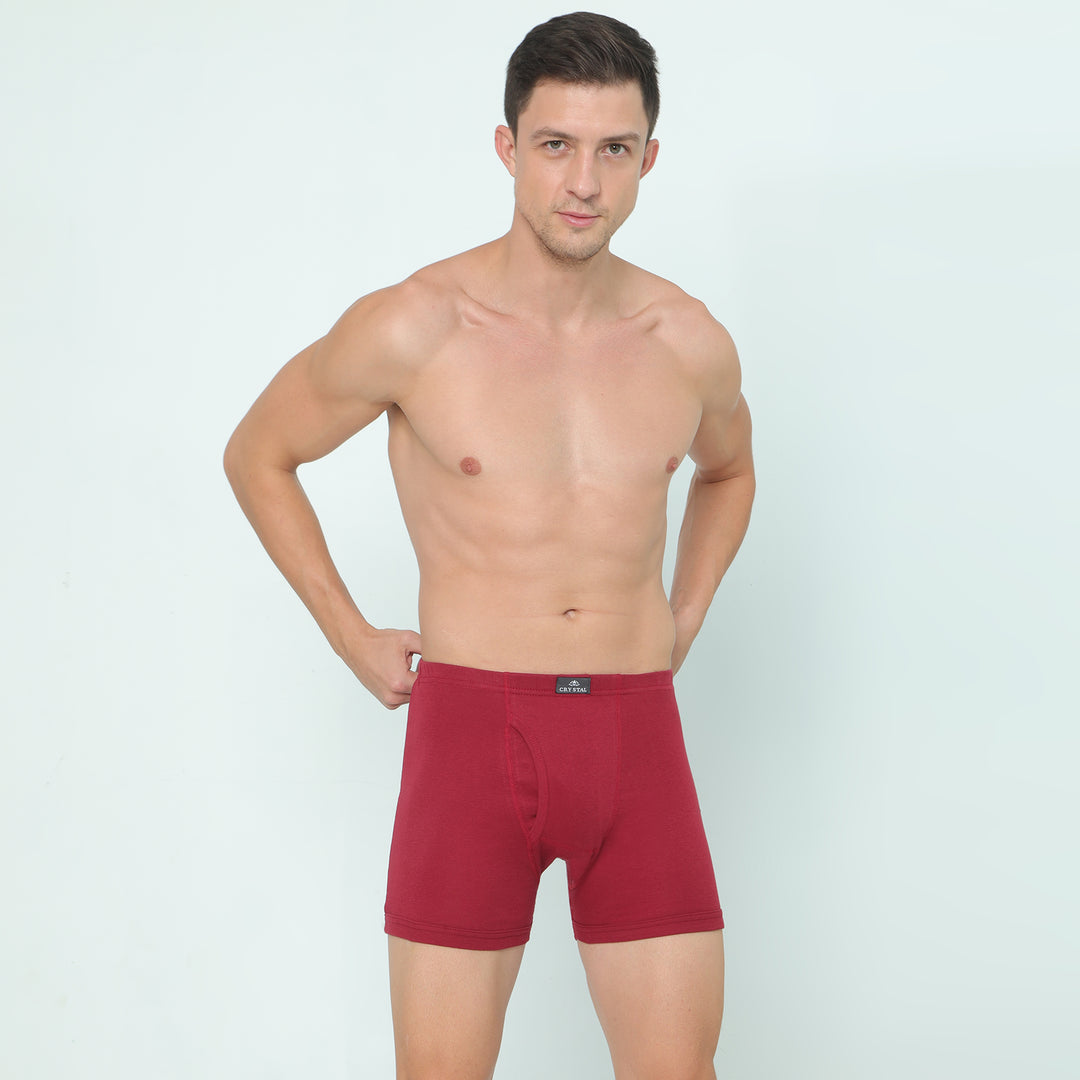 Silver Trunk - Maroon