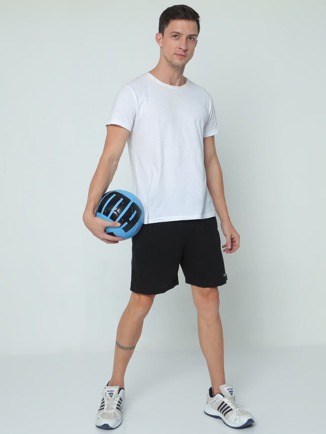 Knit Shorts-Black