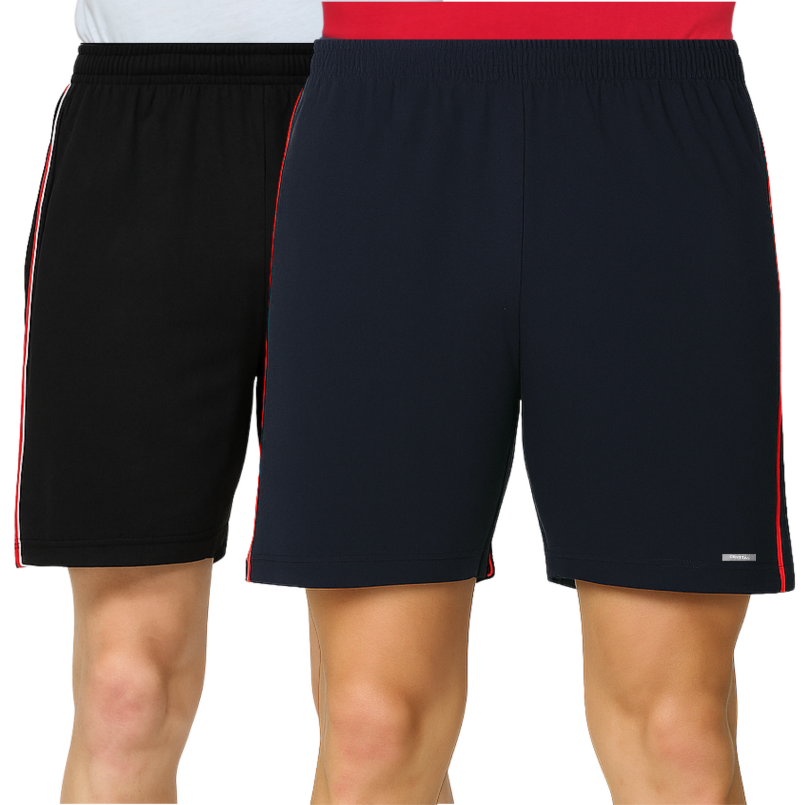 Knit Shorts - (Black , Navy)