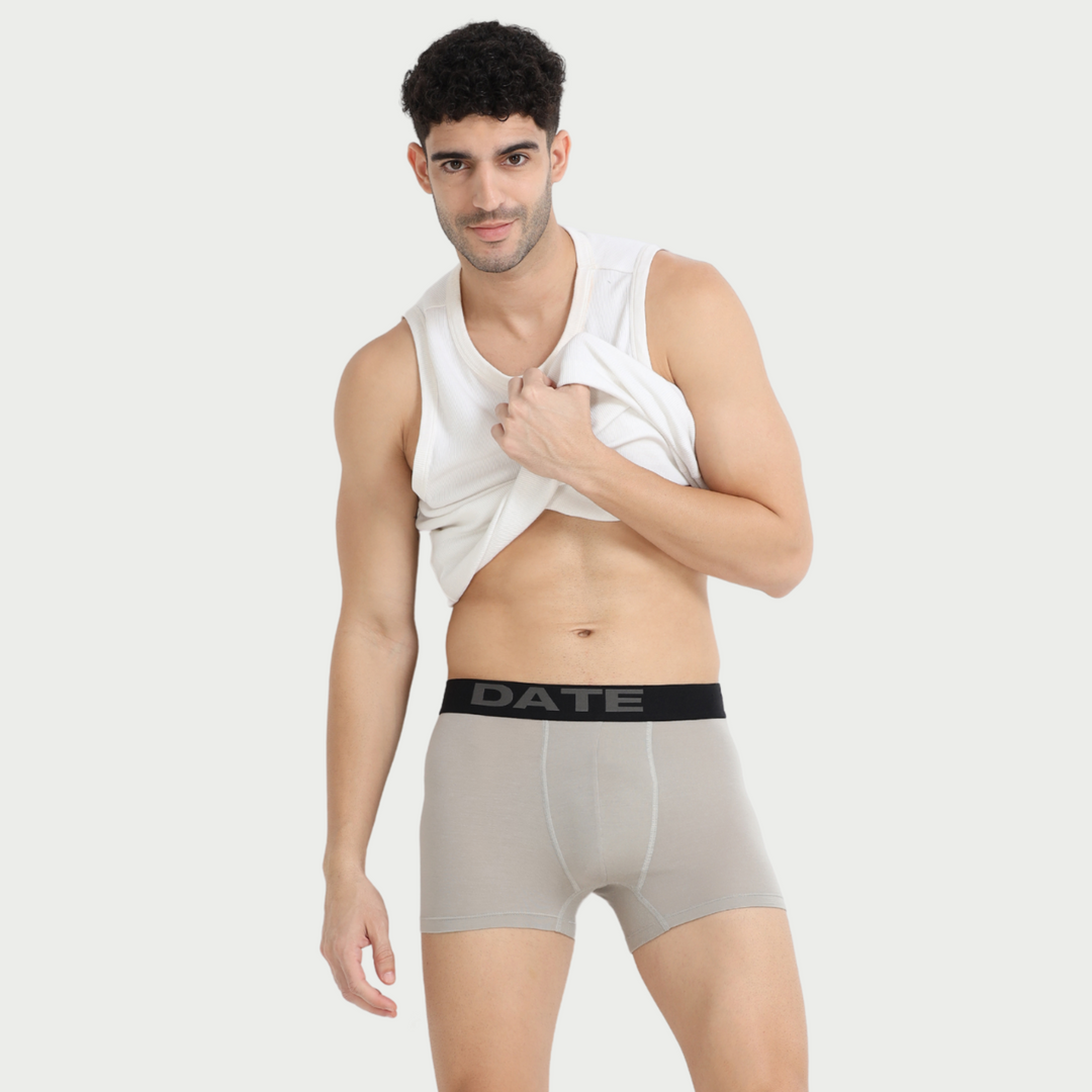 Date Men s Modal Trunks Concrete Crystal