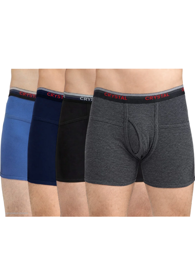 Alpha  Pocket Trunks OE - Assorted (Pack  of 4)