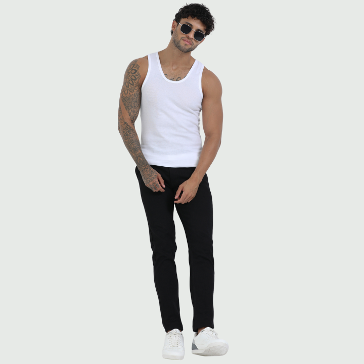 Rib Vests sleeveless