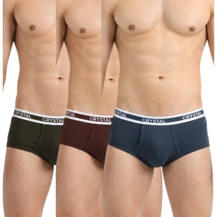 Rib Brief -Assorted (Pack of 3)