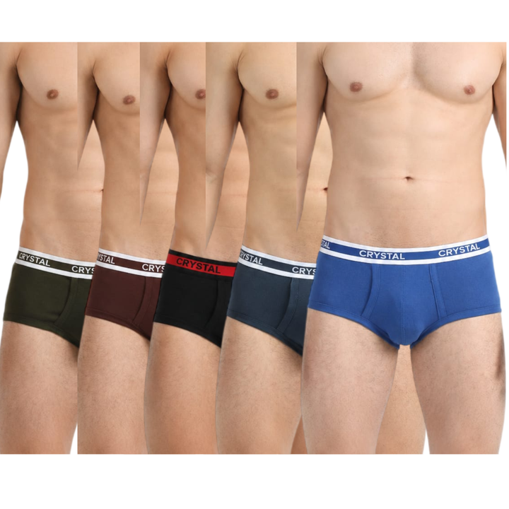 Rib Brief -Assorted (Pack of 5)