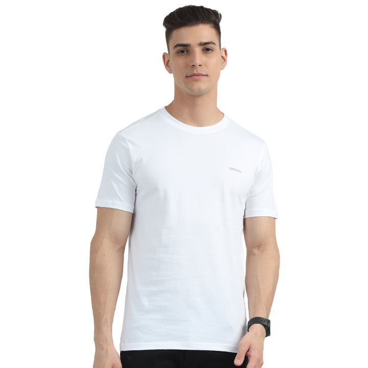 CREW T SHIRT (WHITE)