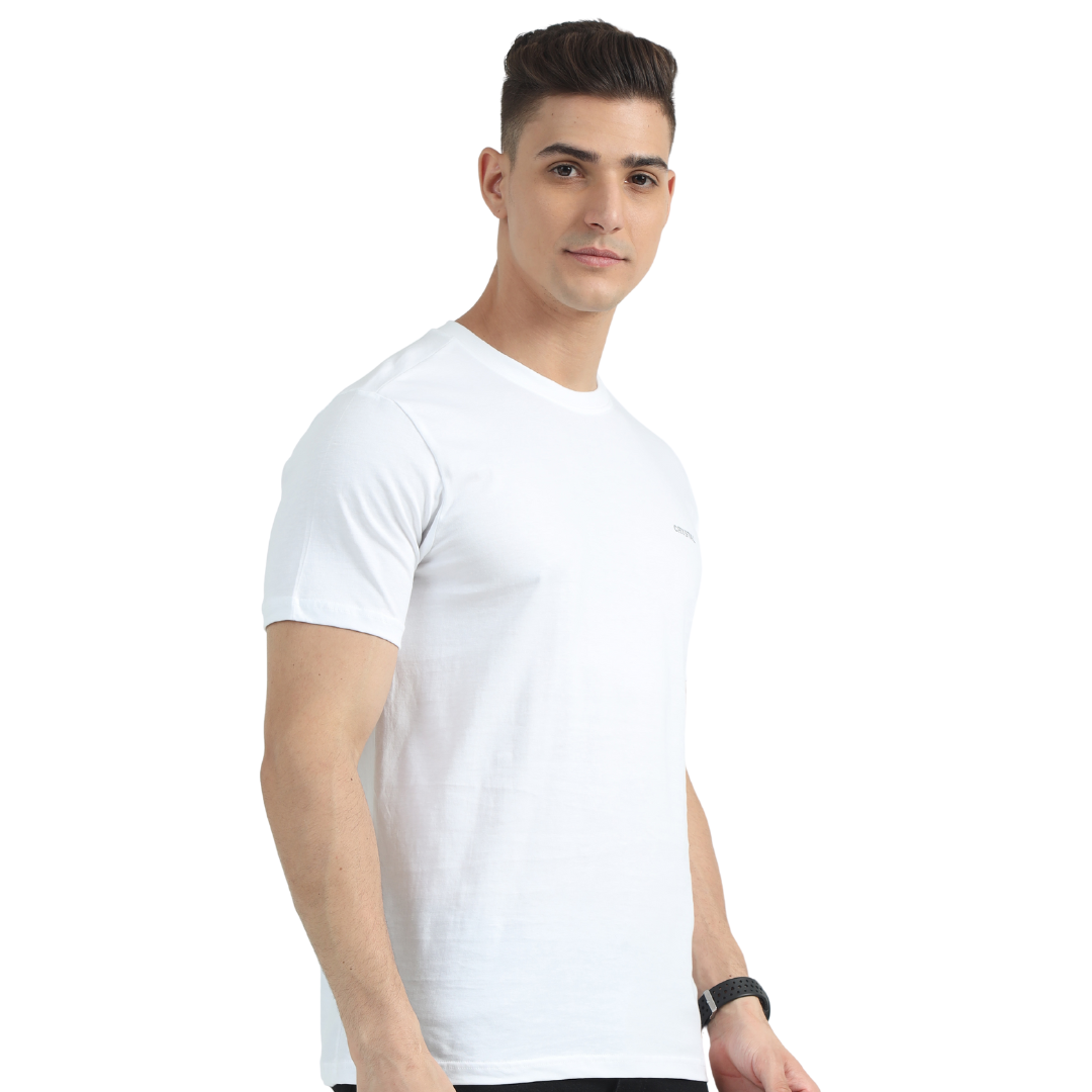 CREW T SHIRT (WHITE)