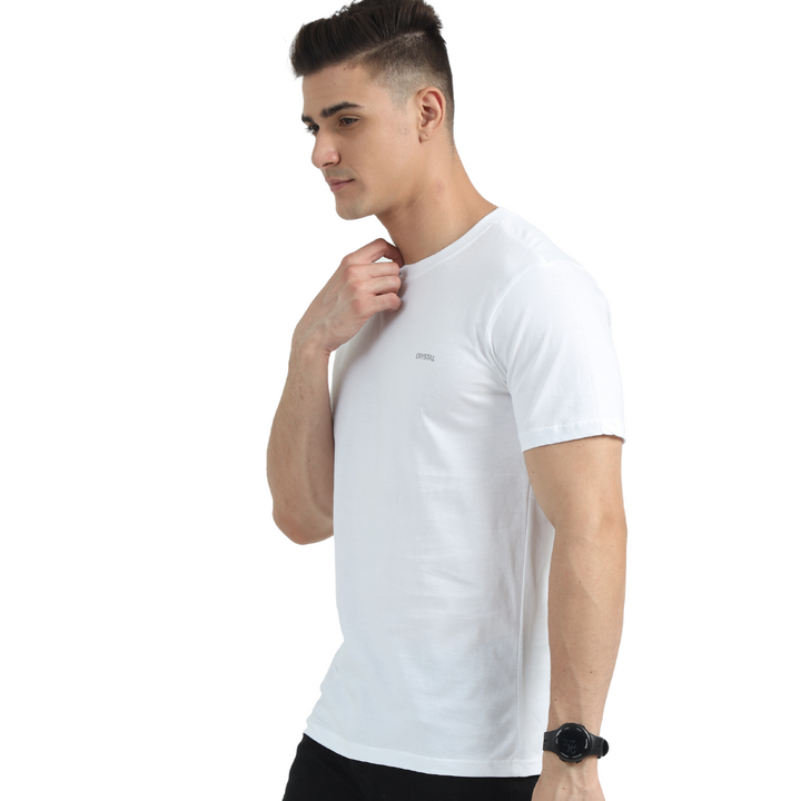 CREW T SHIRT (WHITE)