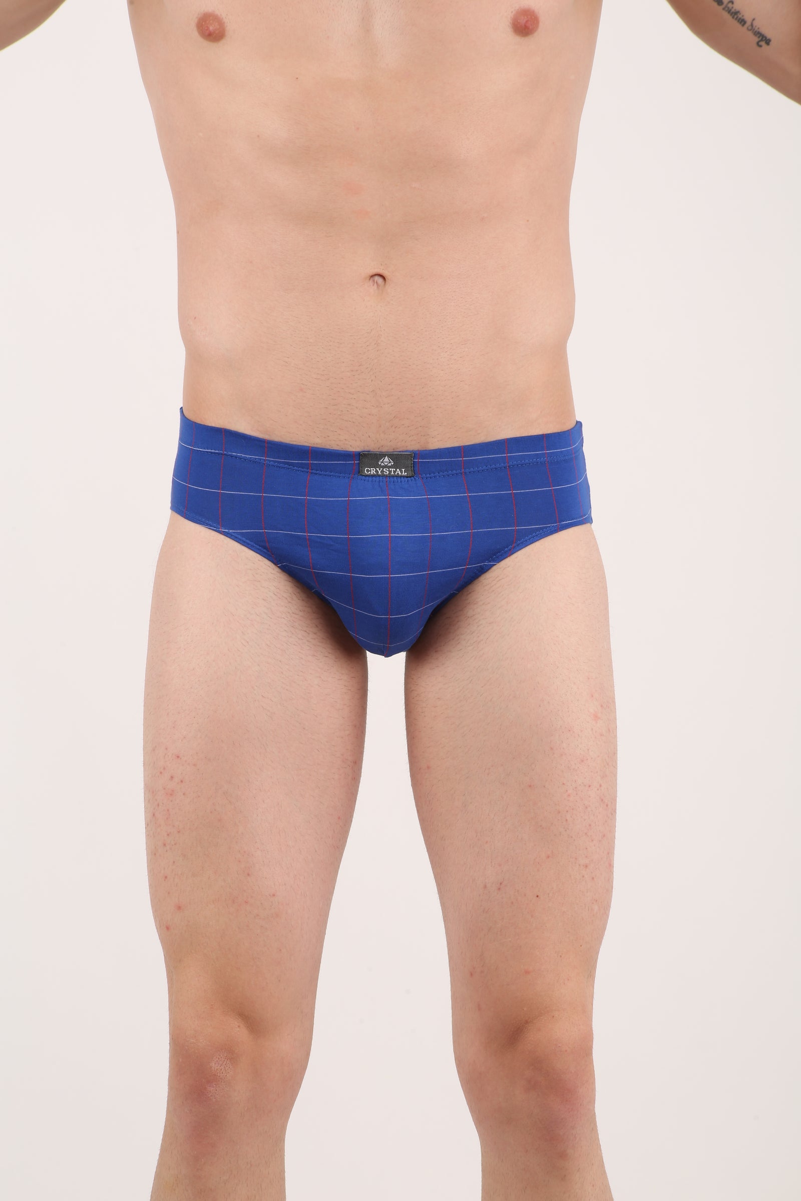 italia brief royal blue