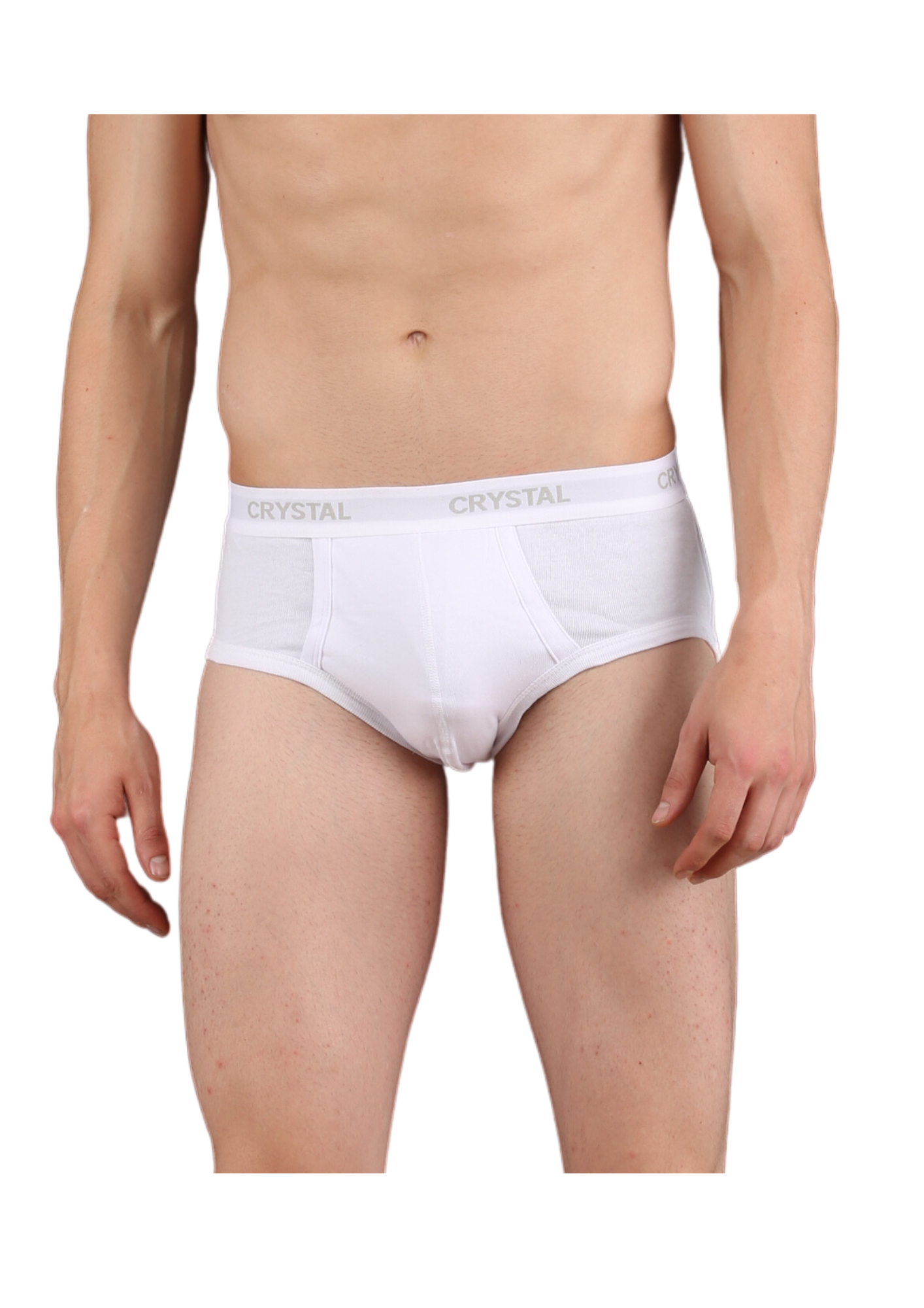 rib brief white pack 3 